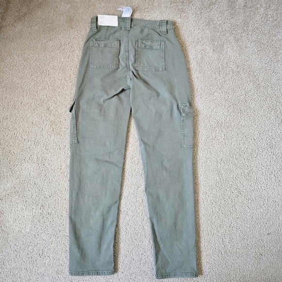 American Eagle AE Stretch Cargo Straight Pant 000S - Picture 2 of 8